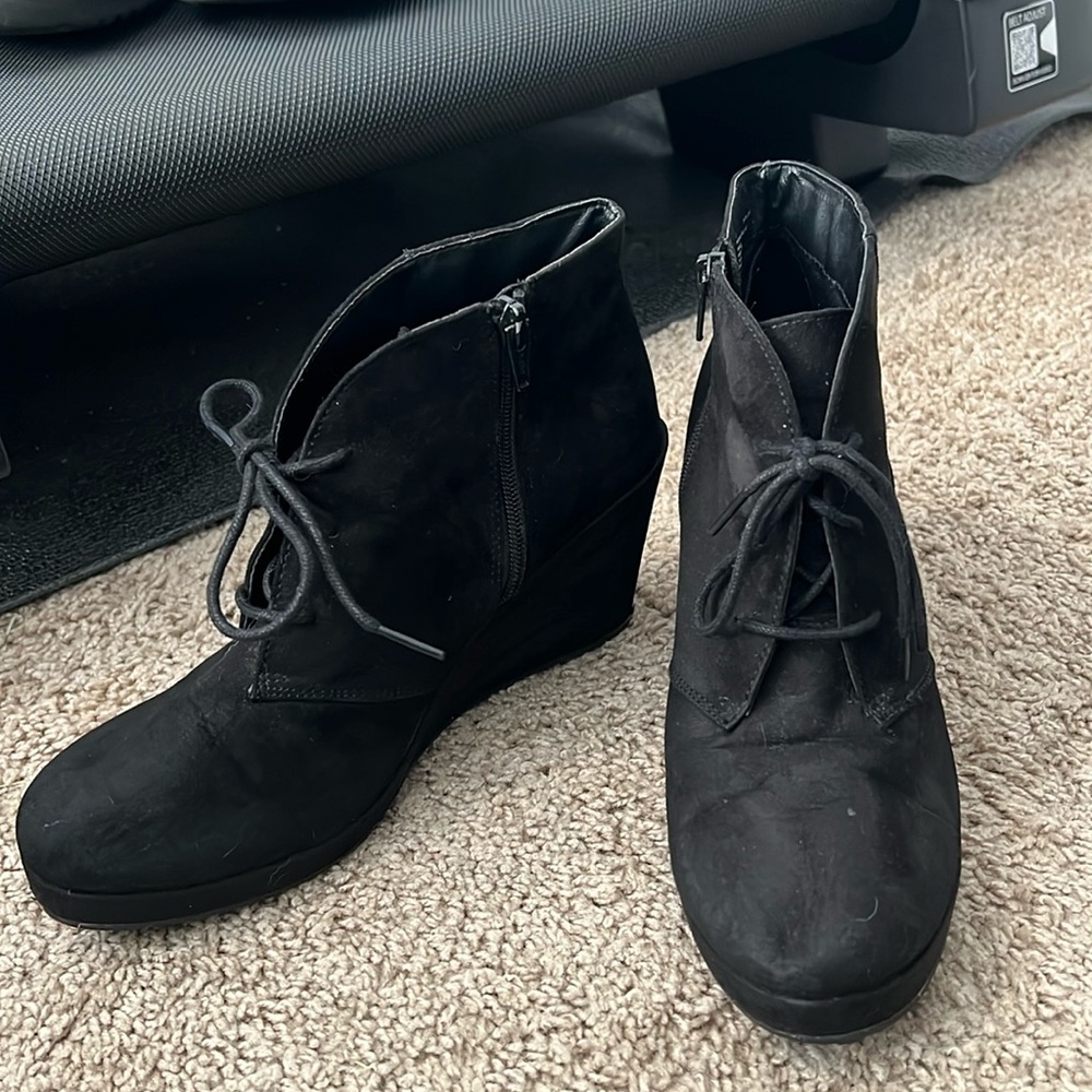 Black booties